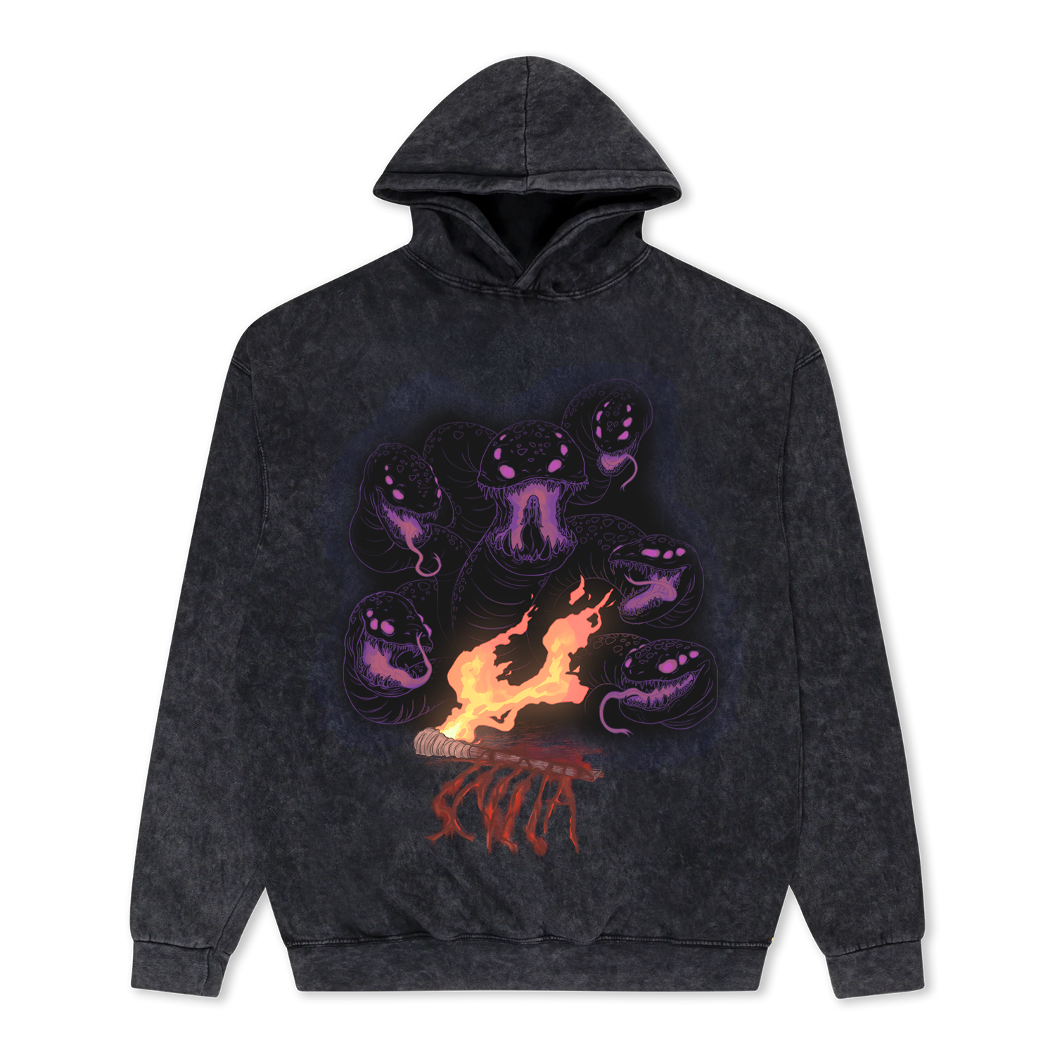 Scylla Hoodie - Mineral Black