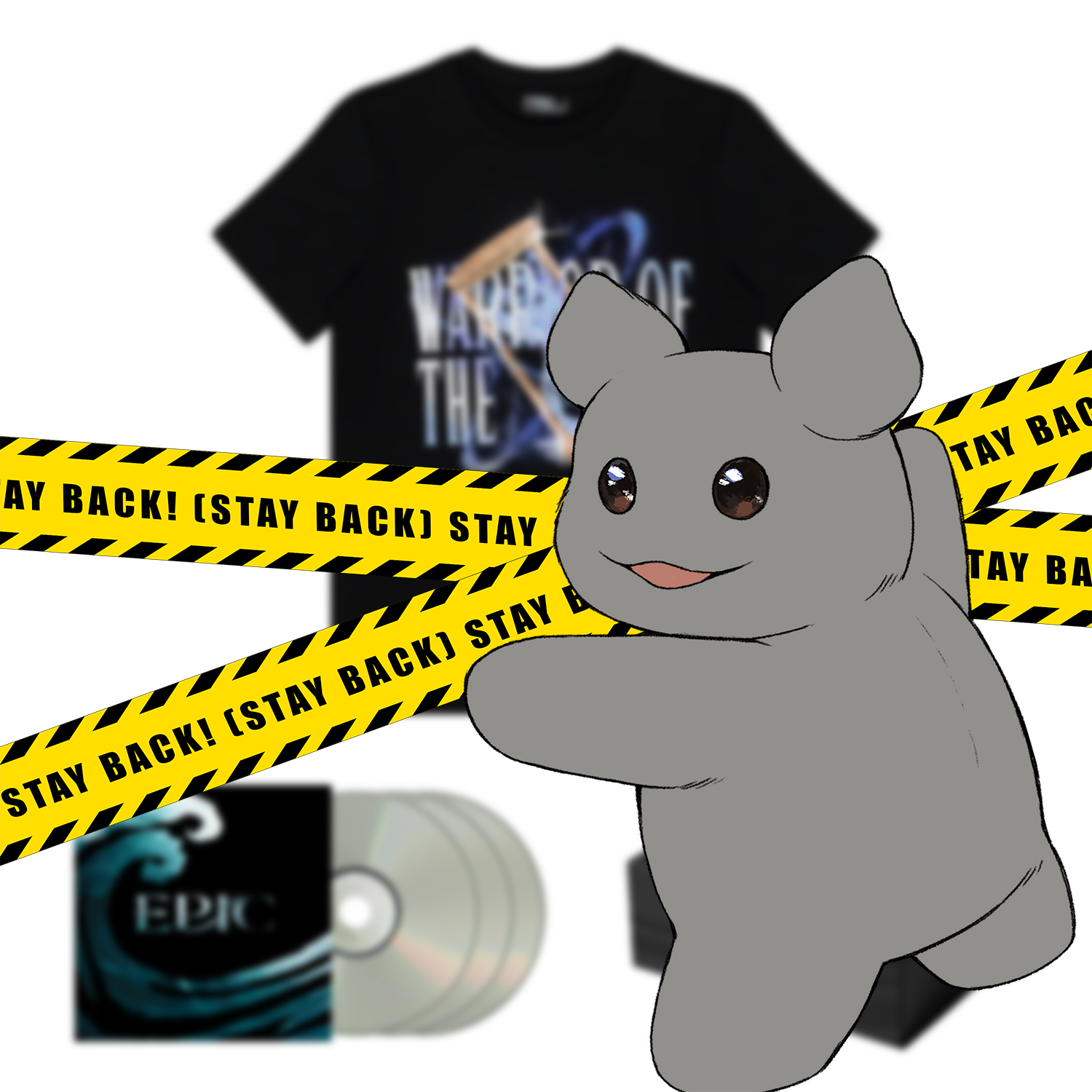 EPIC CD + Warrior of the Mind Black T-Shirt