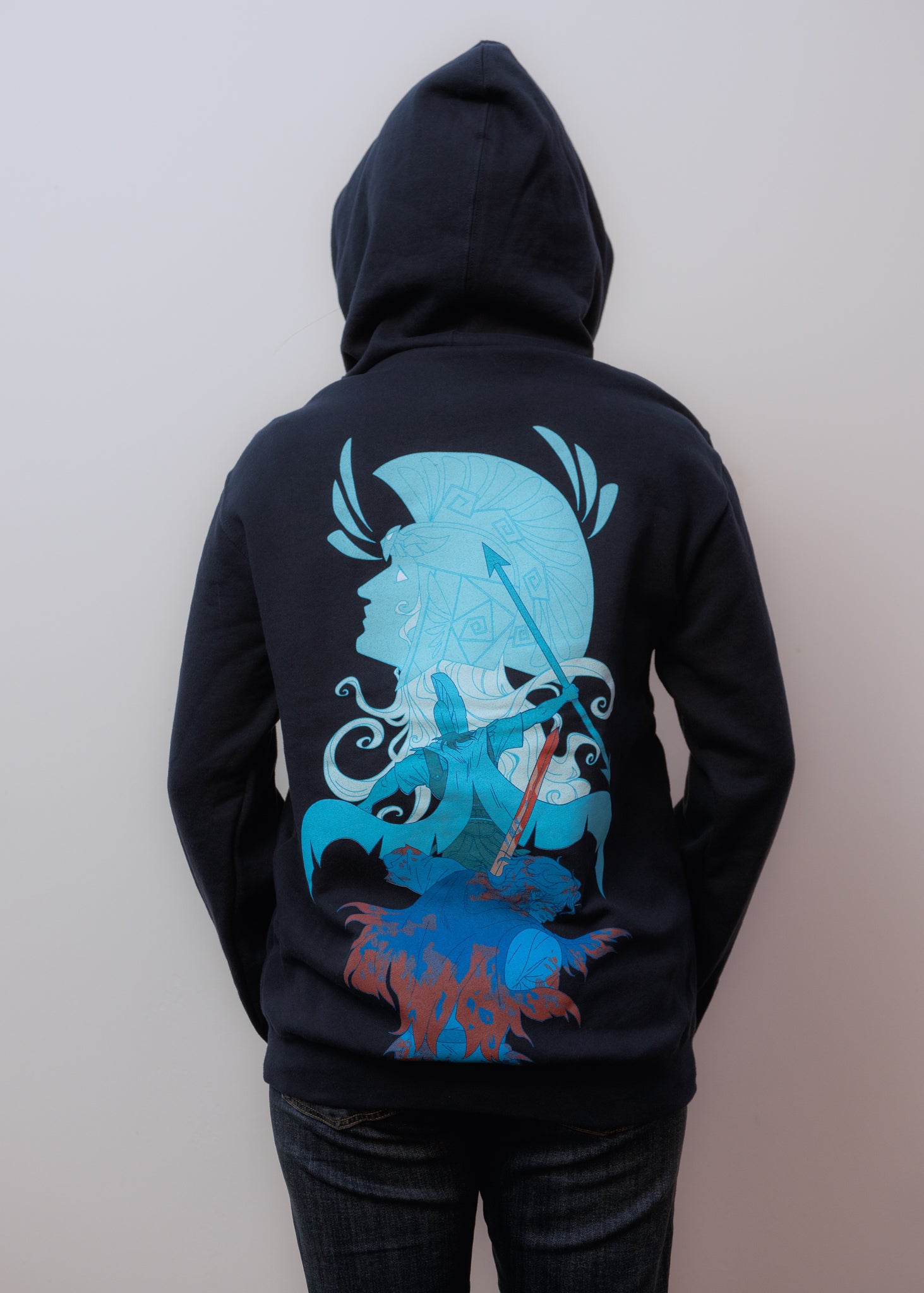 Warrior of the Mind Zip Hoodie