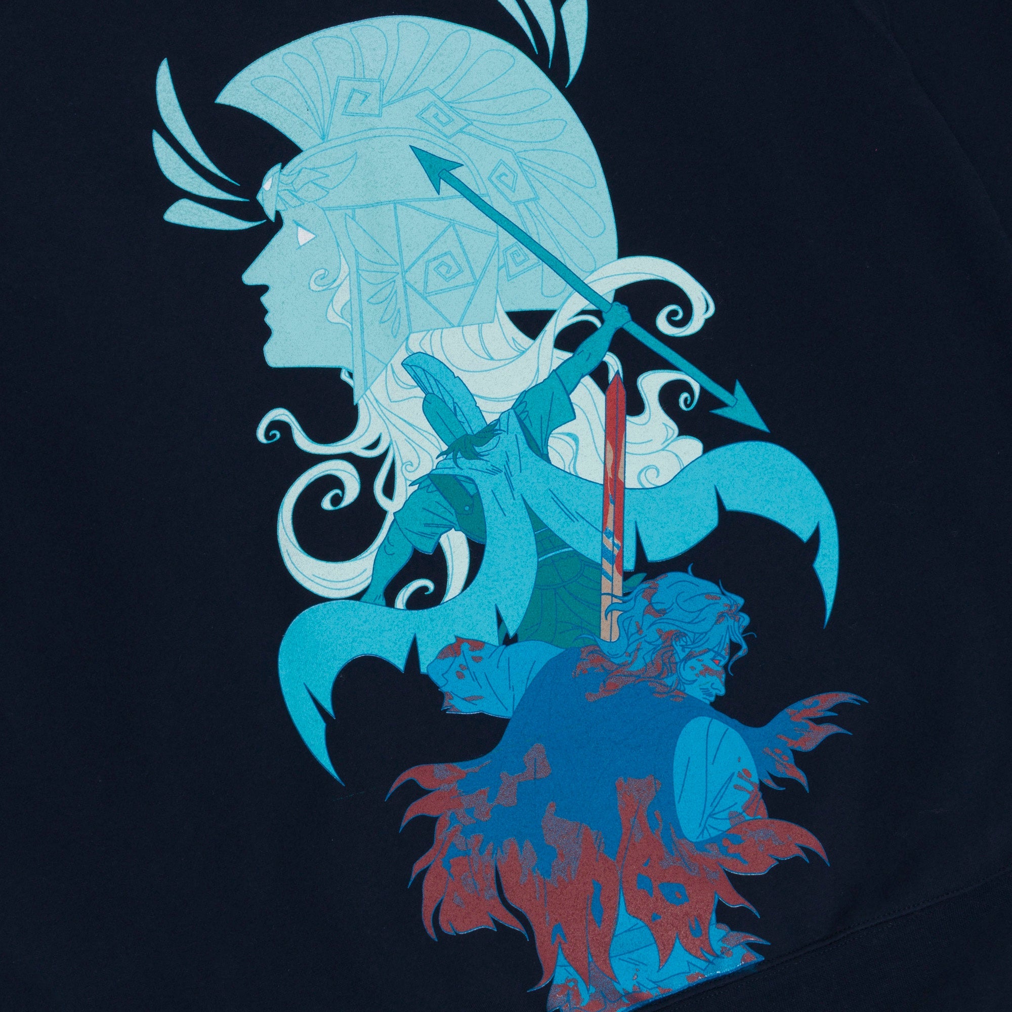 Warrior of the Mind Zip Hoodie