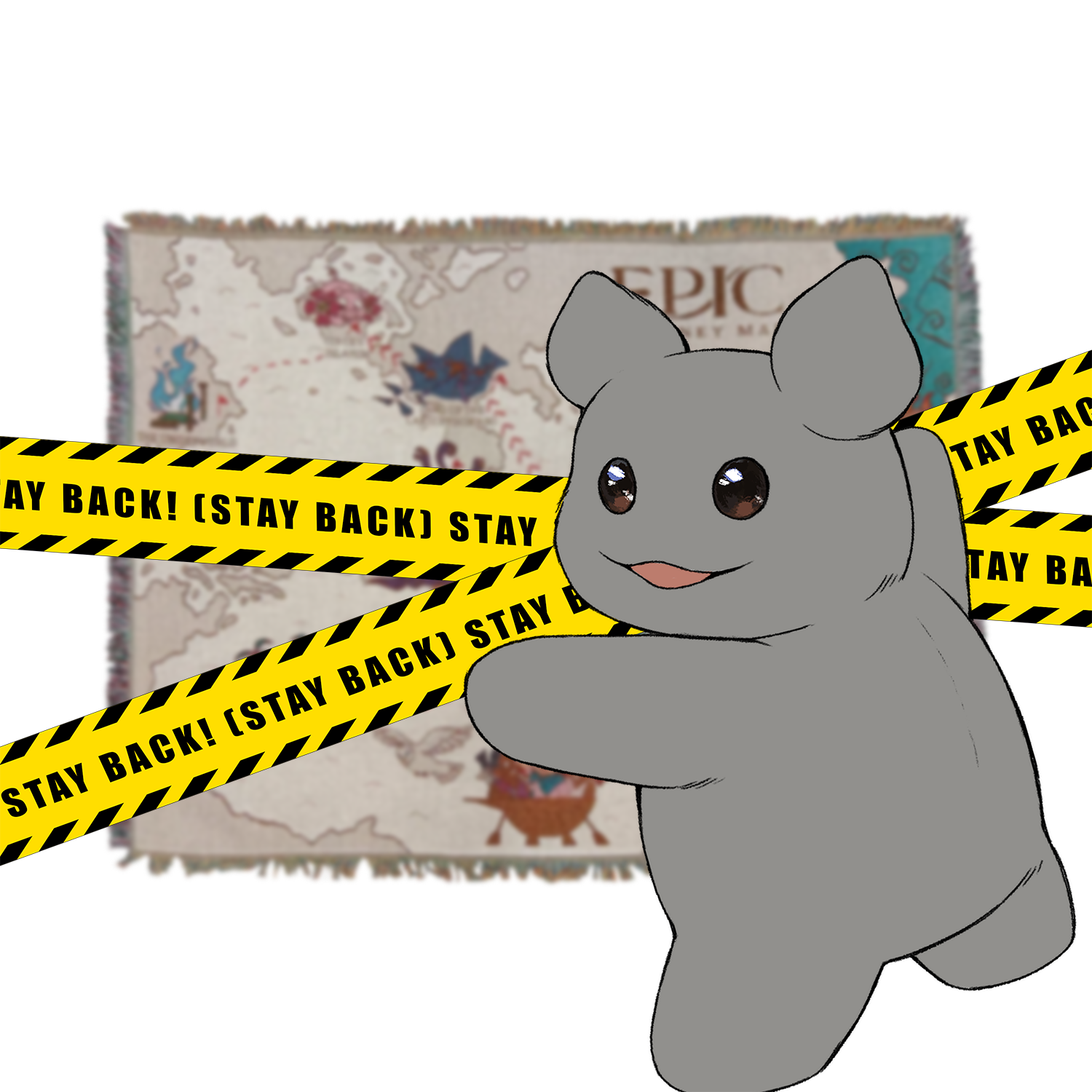 Premium Journey Map Woven Blanket (EPIC Signature Collection)